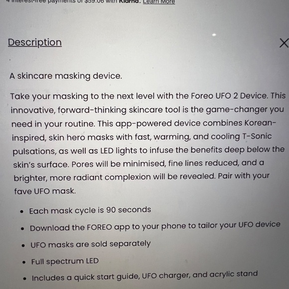 New Foreo UFO 2 and UFO Activated Masks - Picture 3 of 9